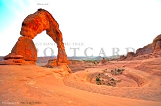 Arches National Park Utah Delicate Arch Trail Hike Arch Moab Attractions