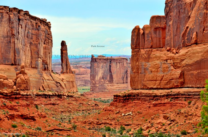 Arches National Park Utah Park Avenue Trail Hike Arch Moab Primitive Skyscrapers