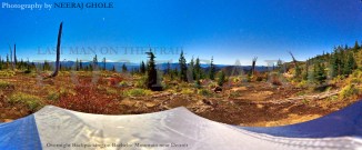 Bachelor Mountain Detroit Lake Oregon US22 Backpacking Overnight Moonlight Tent Camping Three sisters Mt Jefferson Mt Washington Coffin Lookout