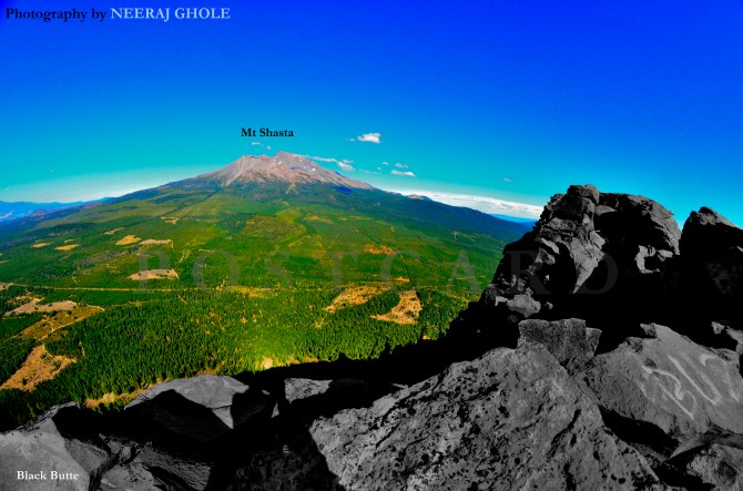 Black Butte Mt Shasta California Weed Shasta City Summit Hike Trek I-5
