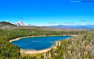 Tam McArthur Rim Trail Hike Oregon Mt Jefferson Mt Hood South Sister North Sister Middle Sister Broken Top Three Fingered Jack Mt Washington Mt Adams Three Creek Lake