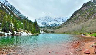 crater lake aspen maroon bells colorado hike maroon lake silver bells 