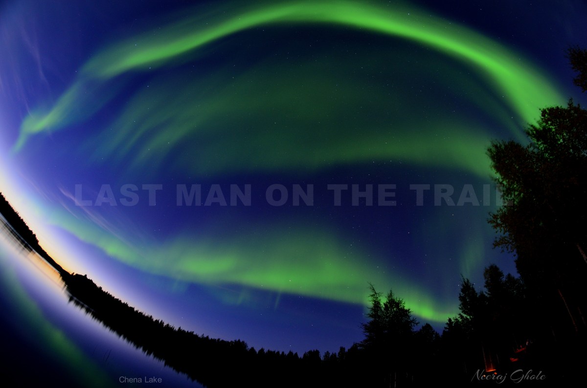 chena lake recreation area alaska aurora borealis northern lights fairbanks cleary summit september lights