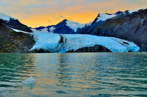 portage pass hike glacier lake anchorage whittier alaska falling ice anchorage hikes