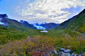 portage pass hike glacier lake anchorage whittier alaska falling ice anchorage hikes 
