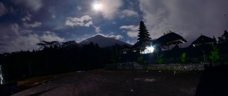 Gunung Agung Mt Bali Indonesia Crater First Summit Volcano Cloud Cap Cloudfall