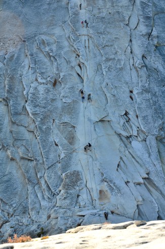 Upper Yosemite Falls Yosemite Valley Fall Colors Nevada Falls Vernal Falls Half Dome Hike Sub Dome Cables Down