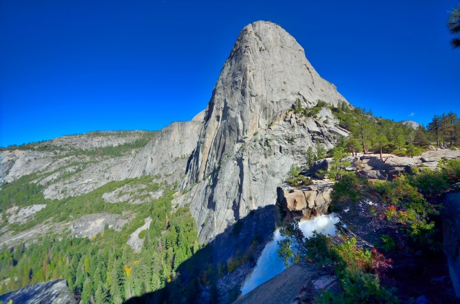 Upper Yosemite Falls Yosemite Valley Fall Colors Nevada Falls Vernal Falls Half Dome Hike Sub Dome Cables Down