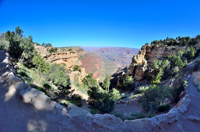skeleton pint grand canyon south rim trail cedar ridge colorado river south kaibab trail hike arizona