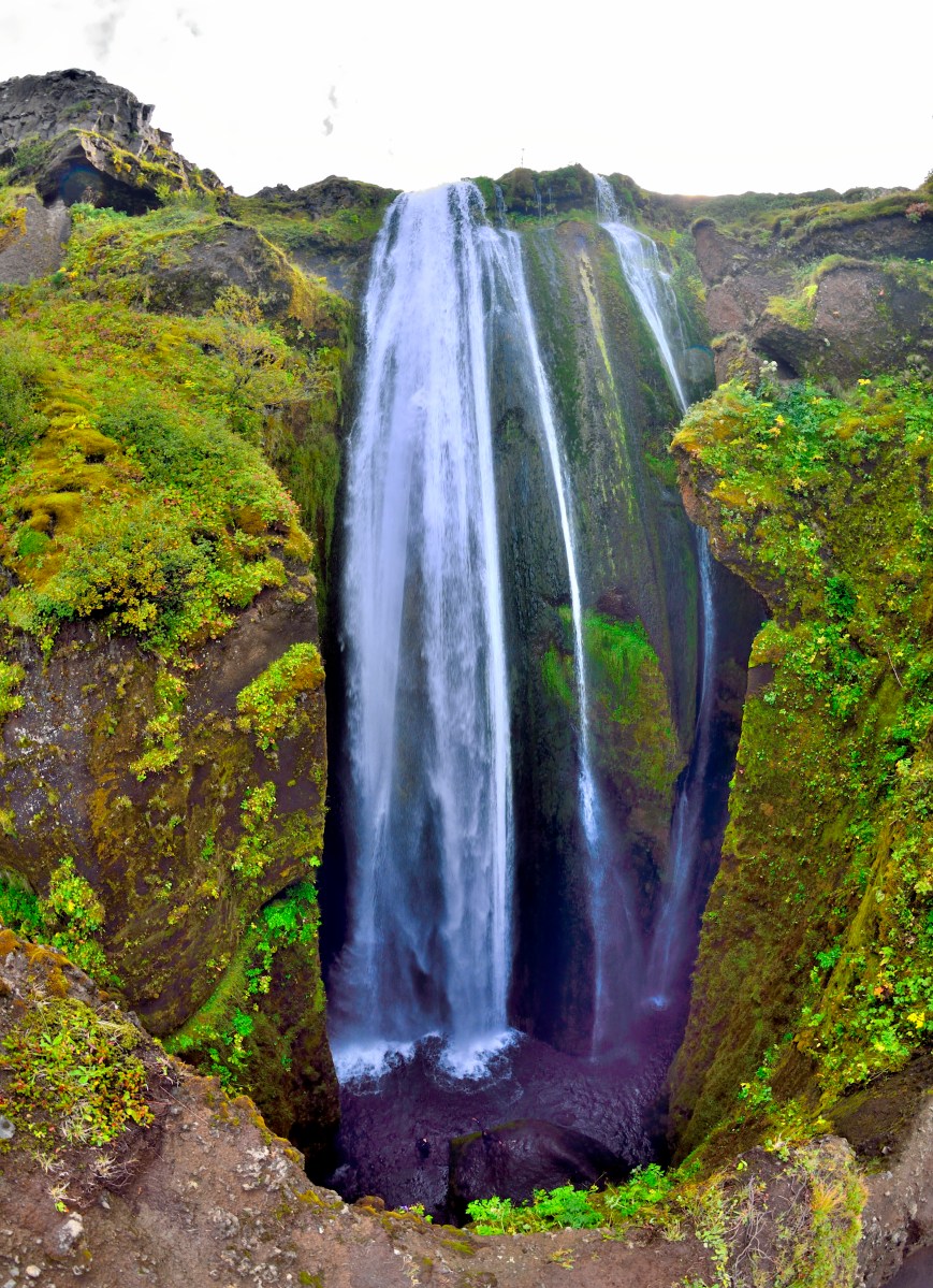 Gljúfrafoss Iceland waterfall