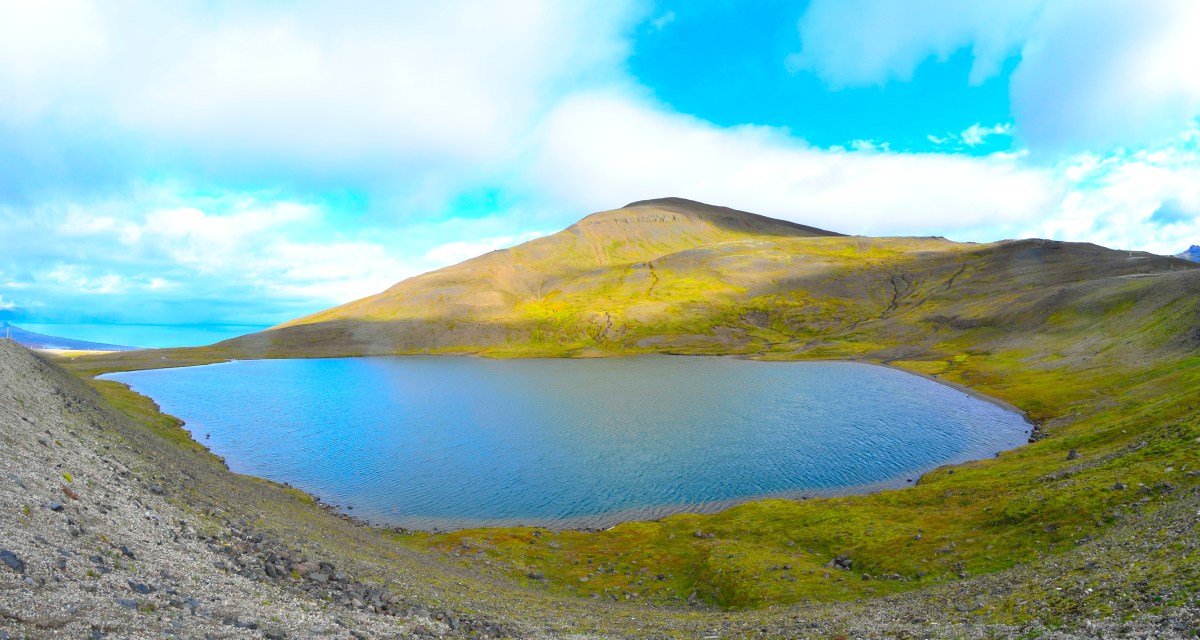 Random Lake Borgarfjarðarhreppur Iceland near Storurd trail head